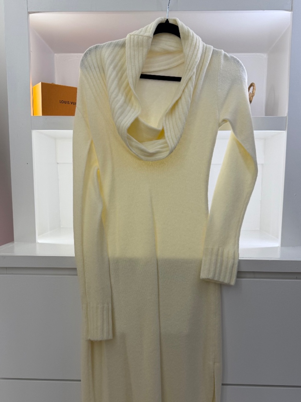 Meshki Cream Jumper Dress